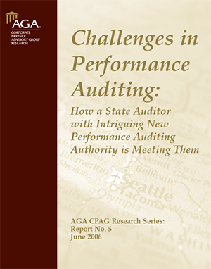 Challenges in Performance Auditing: How a State Auditor with Intriguing New Performance Auditing Authority is Meeting Them